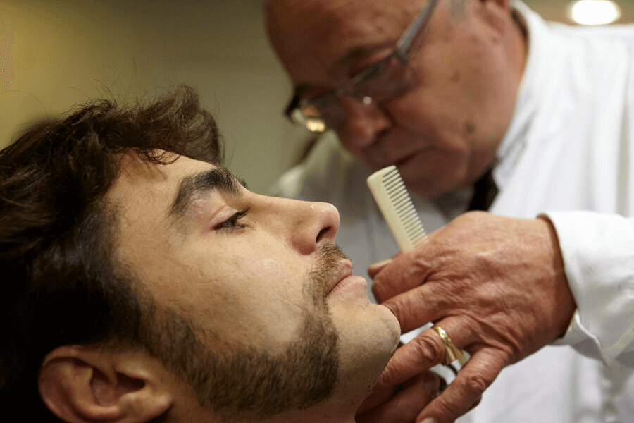 Fotografías a Luis Diago Peluquero