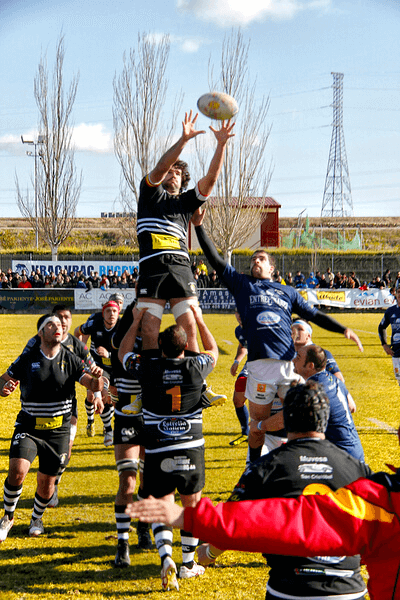 Fotografías del el equipo de Rugby VRAC Quesos Entrepinares de la Liga Nacional