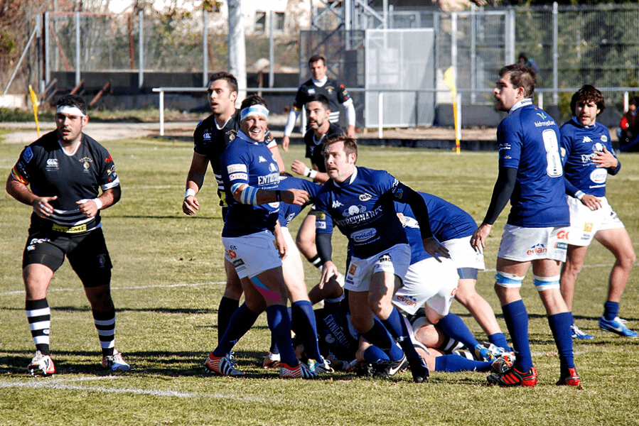 Fotógrafo del equipo de Rugby VRAC Quesos Entrepinares de la Liga Nacional