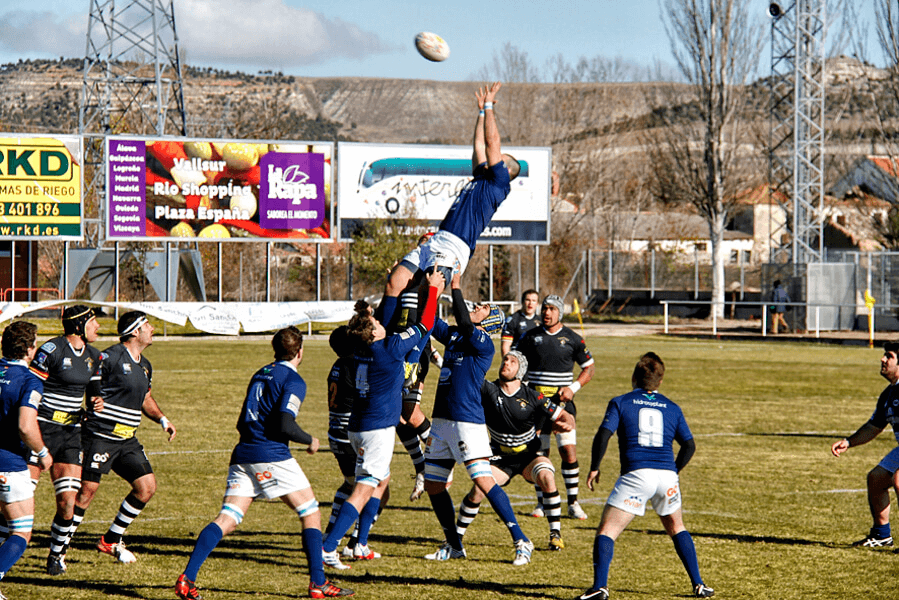 Fotógrafo del equipo de Rugby VRAC Quesos Entrepinares de la Liga Nacional