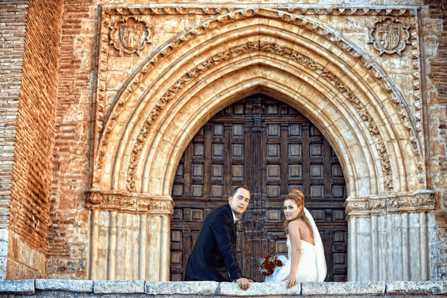 Reportaje fotogŕafico de bodas